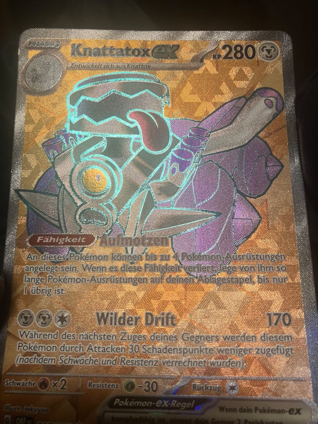 Pokémon Carte collezionabili: Knattatox ex 216/197 – Usato da Baar venduto da Elmo43 1