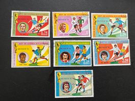 Guinea Ecuatorial 1974 WM Fussball   gestempelt (E213)