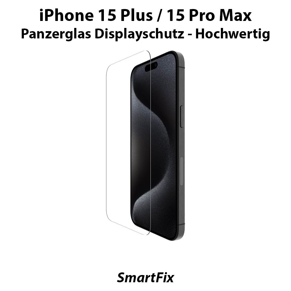Apple Coques & Protection écran: iPhone 15 Plus / 15 Pro Max Panzerglass Displayschutz – Neuf avec emballage d'origine à Meyrin par Smart-Fix