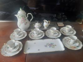 Kaffee-Service 6 Personen.