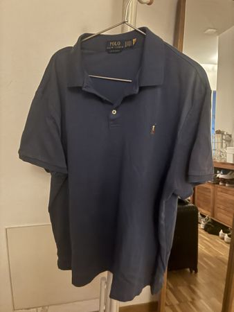 Polo Ralph Lauren Custom Slim Fit Navy Polo Shirt XL