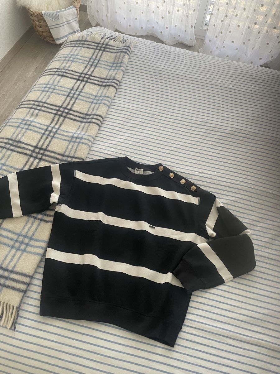 Pepe Jeans Maglioni & Felpe: Pepe Jeans Pullover gestreift schwarz. S. Neu  – Nuovo (secondo la descrizione) da Dübendorf venduto da jlu_r7hz 7