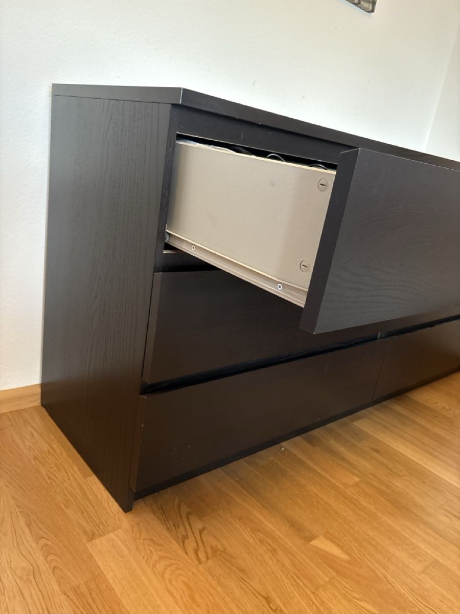 Kommoden: Kommode Malm - schwarzbraun – Gebraucht aus Basel von m_winter 2