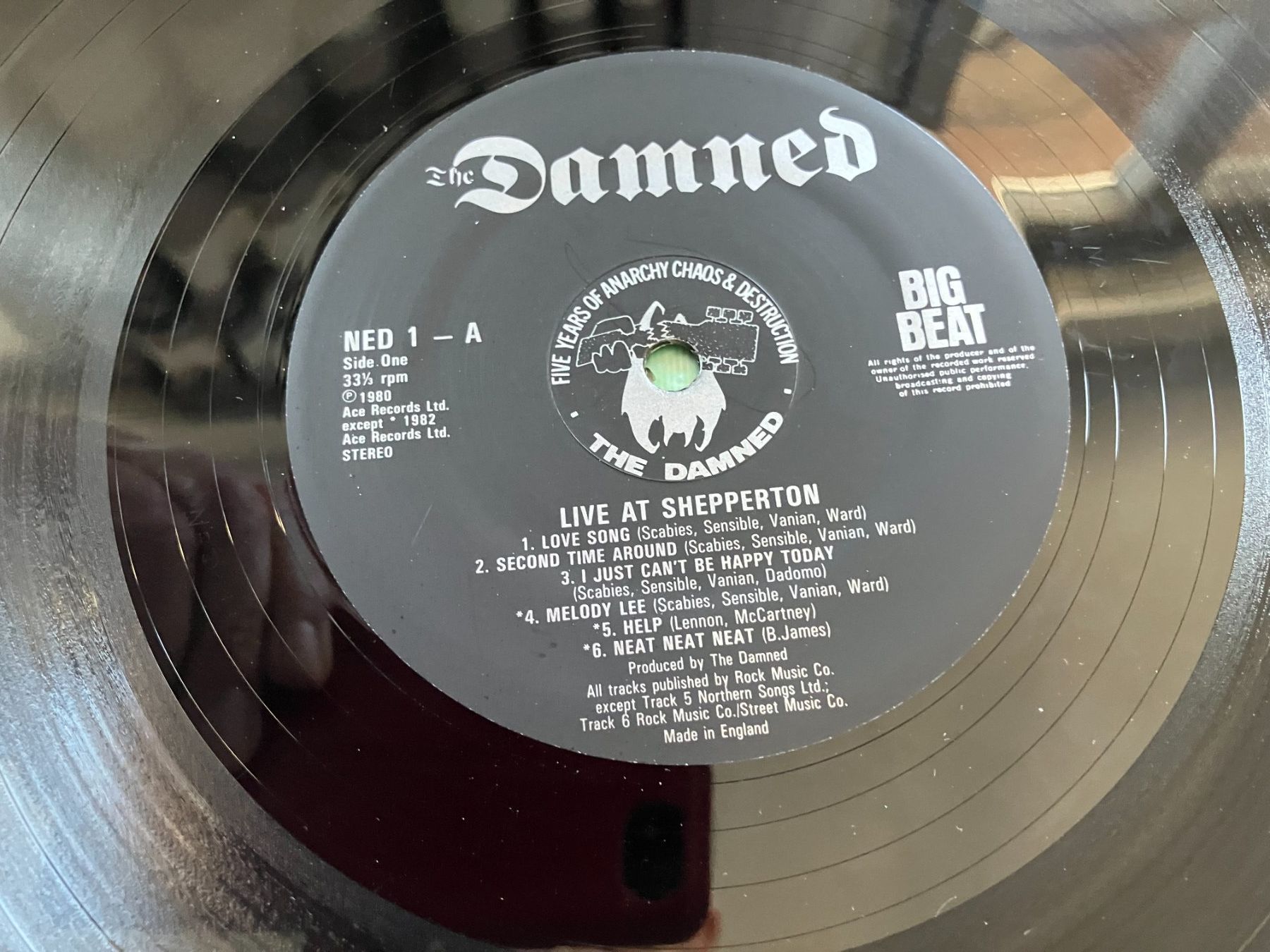 Dischi in vinile: The Damned – Usato da Aarwangen venduto da Jukebox3 6