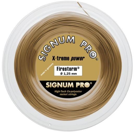 Racchette: Tennissaite Signum Pro Firestrom 1.25mm – Nuovo (secondo la descrizione) da Sins venduto da Tennis-Service-Sins