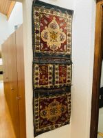 Wandteppich, antike Satteltaschen