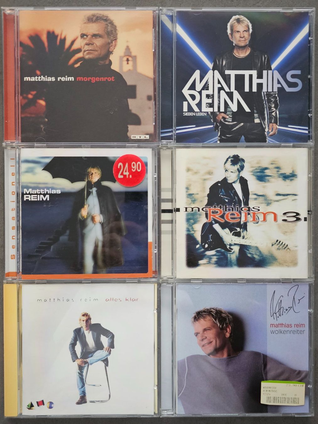 CD: Matthias Reim CD's – Usato da Unterkulm venduto da Chaplyn2018