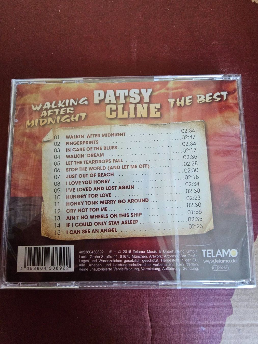 CDs: CD - Patsy Cline - Walking After Midnight - THE BEST – D'occasion à Biberist par Foolio0 1