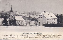 LES EPLATURES, le train en hiver