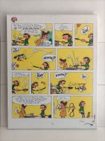 Para-BD Gaston Lagaffe - Tableau imprimé sur toile 40cmx50cm