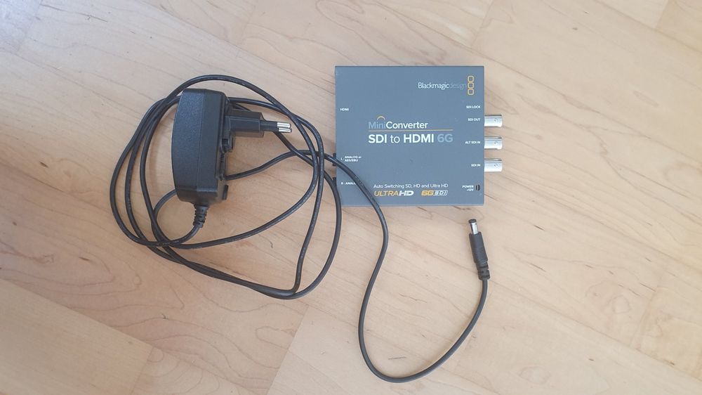 Blackmagic HDMI to SDI 3G Mini Converter Konverter (Gebraucht) in Worben für CHF 60 - mit