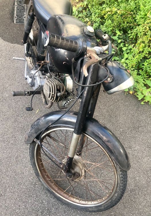 Benzinhahn ON/OFF Für Moto Guzzi Cardelino CD3 – Aus Messing, Mit Reserve, Gewinde 1/8