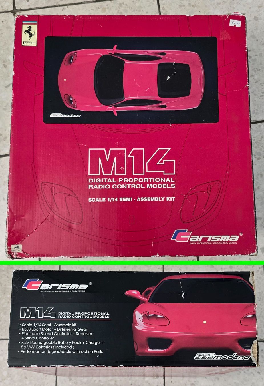Modellismo RC: Carisma RC-Auto im Ferrari-Design – Difettoso da Wallisellen venduto da adrian.w.19 8