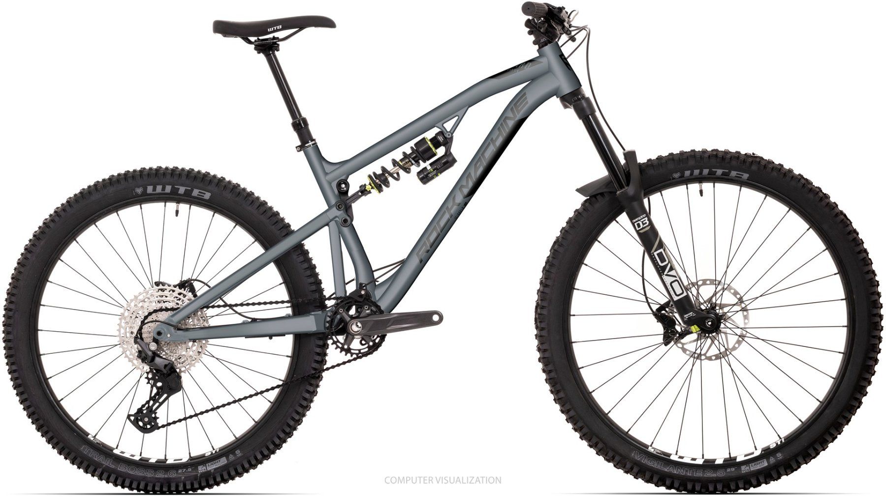 Rock Machine Biciclette: Rock Machine Blizzard 50-297 Fully MTB – Nuovo e nell'imballaggio originale da Oberarth venduto da onido