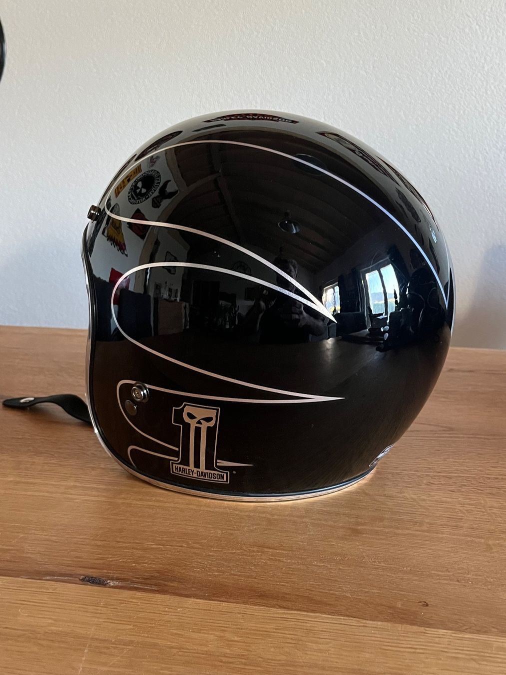 Harley-Davidson Helme & Visiere: Motorradhelm / Bell / Harley Davidson / Elite Retro /  M – Gebraucht aus St.Silvester von Cenosillicaphobist 4