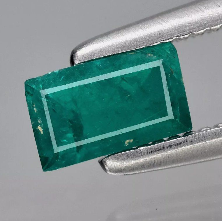 Vrai 0.18ct Natur Dioptas seltener Sammlerstein Edelstein (Neu und ...