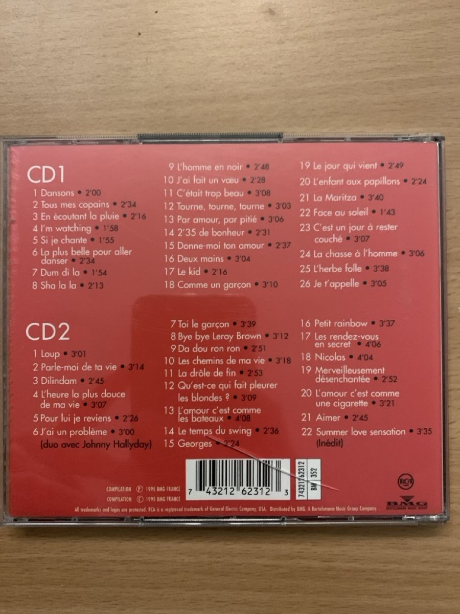 CD: Lot de 4 CD Sylvie Vartan – Usato da Salavaux venduto da Lune_Diurne 2