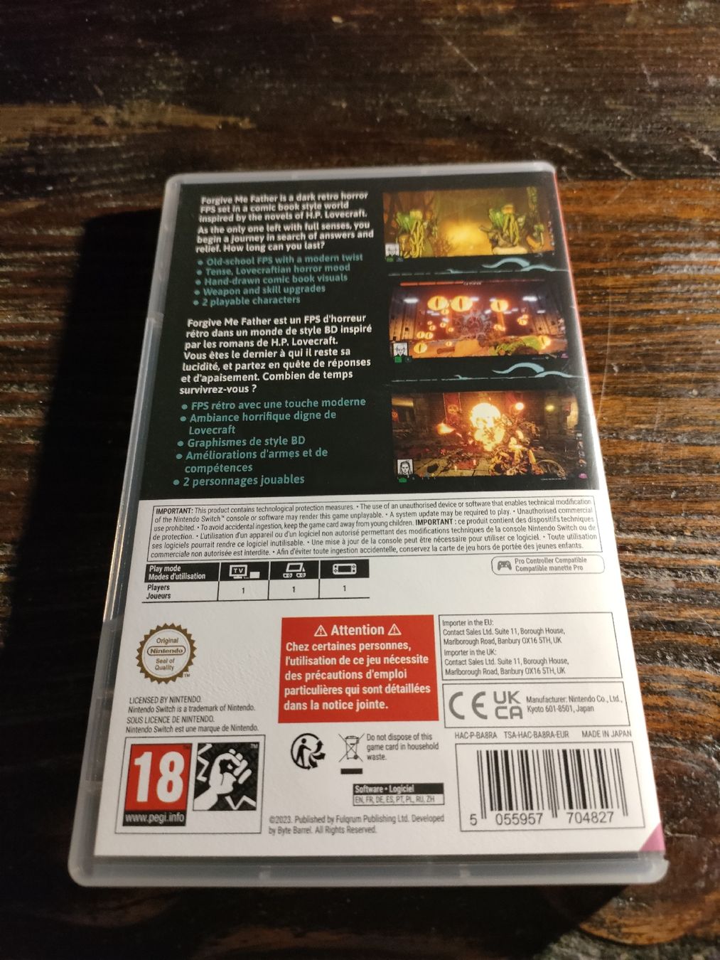 Nintendo Spiele: Forgive me Father sur Switch – Gebraucht aus La Chaux-de-Fonds von nwa_w9zt 1