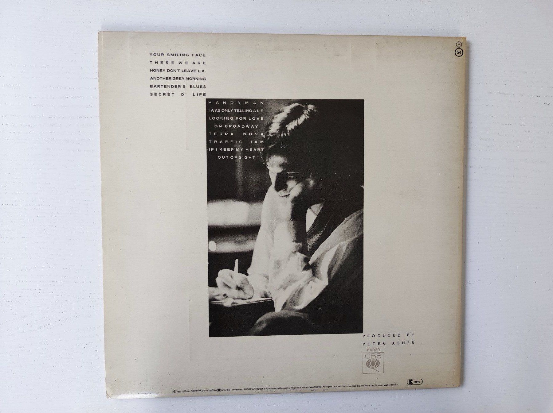 Dischi in vinile: James Taylor - featuring Handy Man CBS – Usato da Baden venduto da wenkst 1