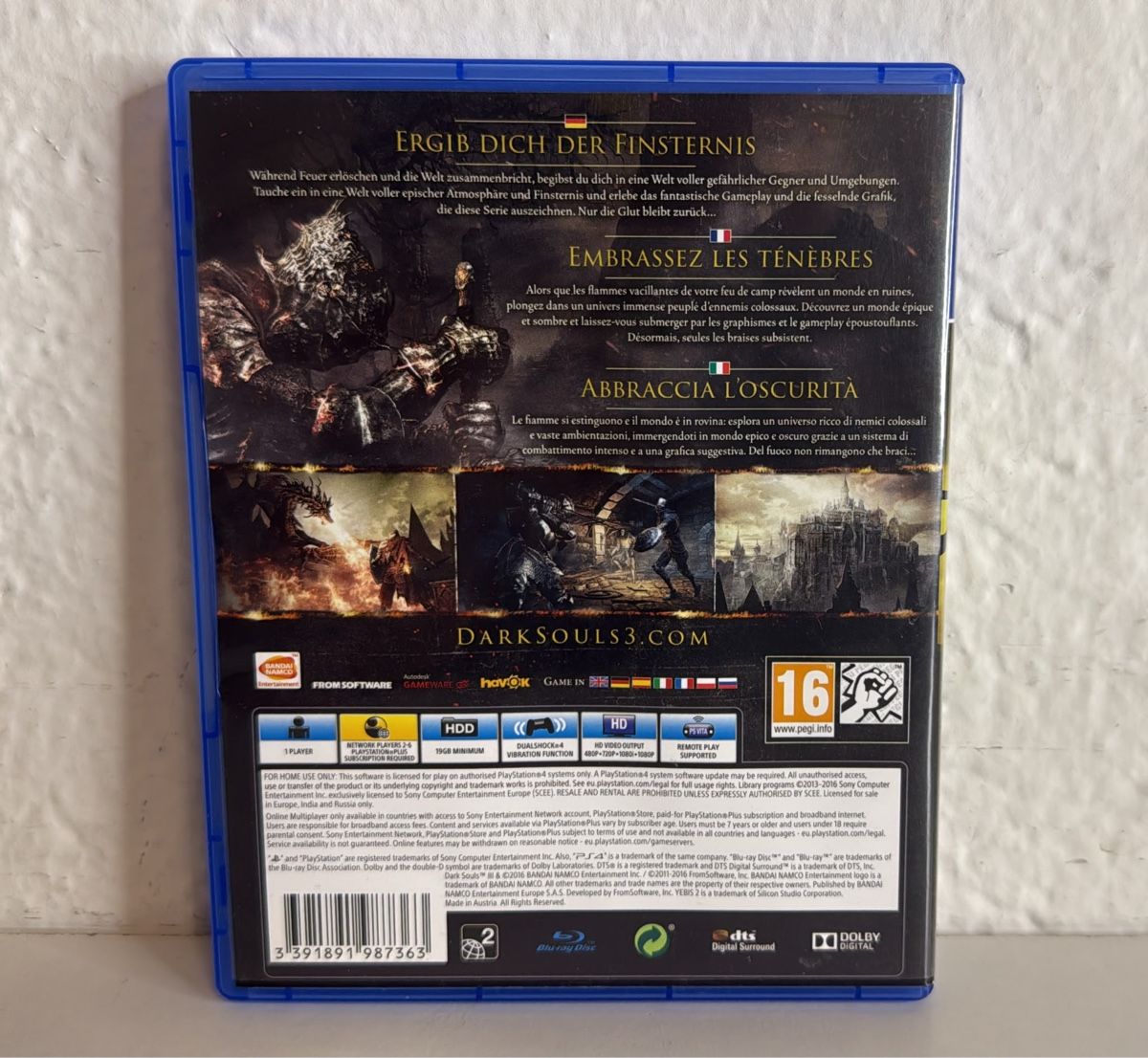 Sony Giochi: Dark Souls III - PS4/PS5 Game – Usato da Ehrendingen venduto da bubulence 1