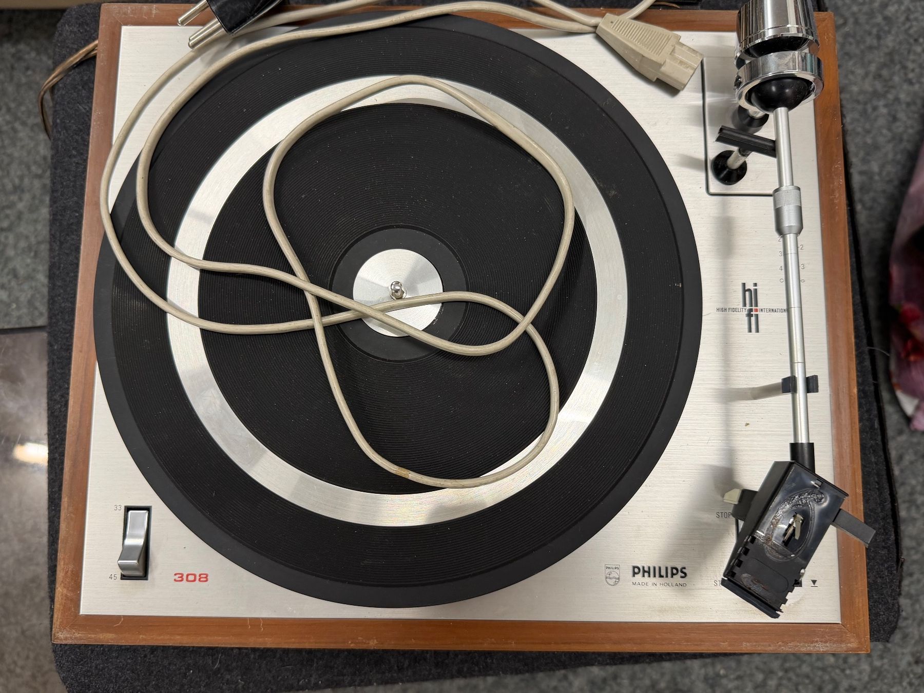 Philips Plattenspieler: Philips 308 – Defekt aus Biel/Bienne von MrP_WatchesBiel