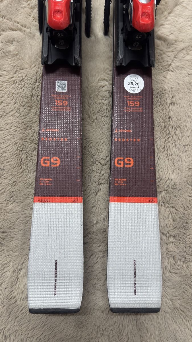Atomic Sci: Atomic Redster G9 Ski 159 cm mit Bindung gebraucht – Usato da Dietlikon venduto da kickboxer_999 4