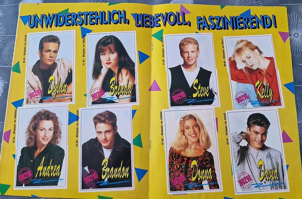 Libri: Panini Bilderbuch KOMPLETT "Beverly Hills 90210" – Usato da Würenlingen venduto da Nicole3671 3
