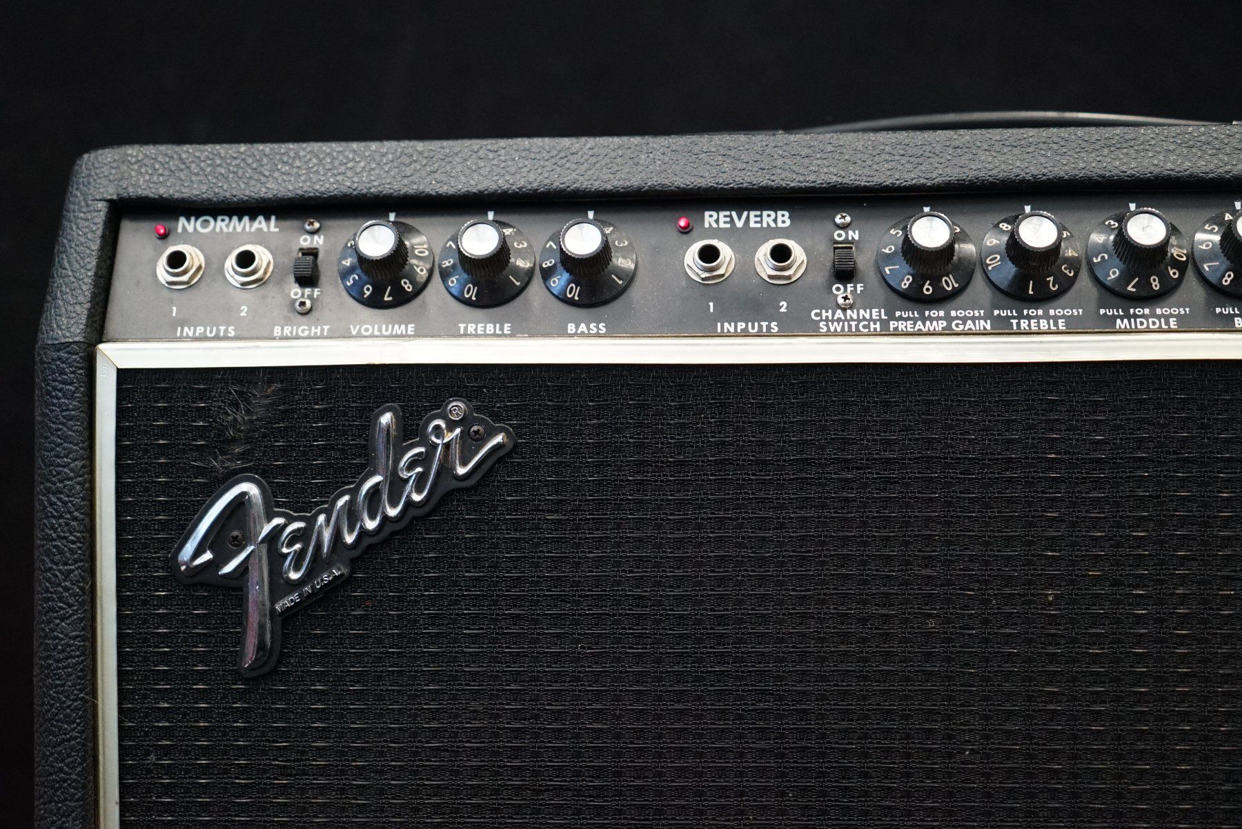 Fender Verstärker: Fender 30 Amp - 2x10" Two Channel w/ Footswitch 1980 Rivera – Gebraucht aus Ortschwaben von Musictrade 1