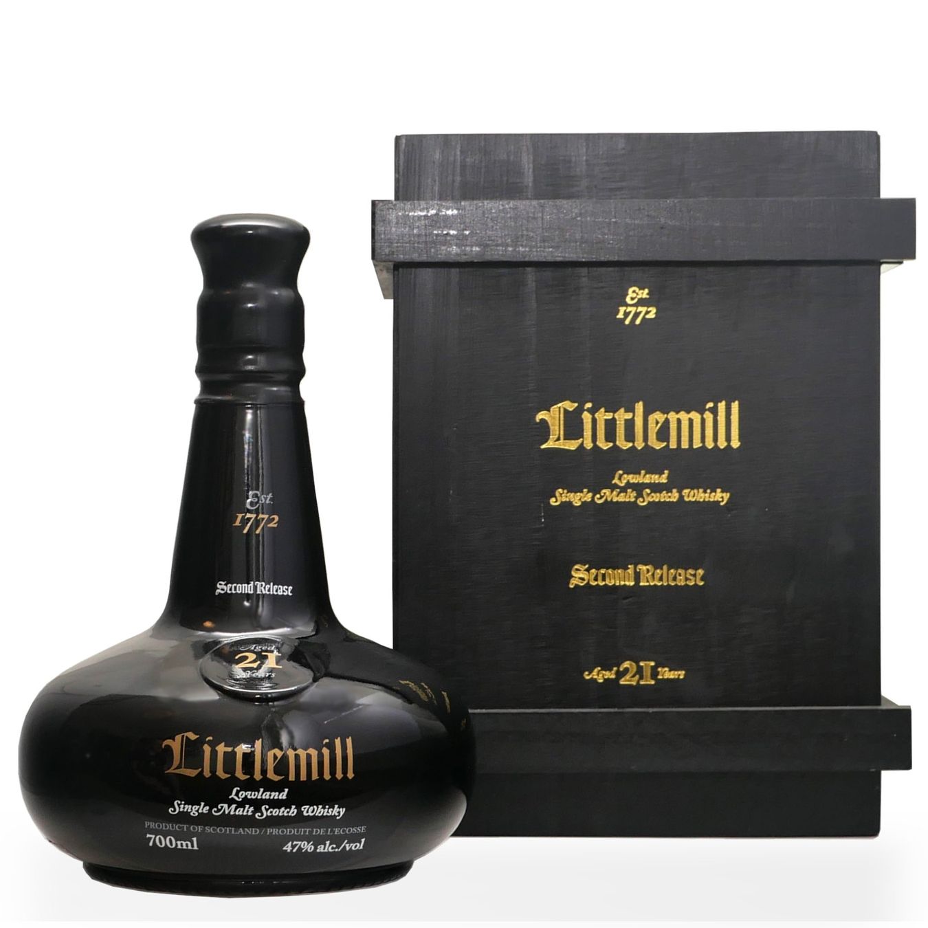 Littlemill Spirituosen: Littlemill 21Y Second Release 2014 47.0% – Neu (gemäss Beschreibung) aus Wohlen AG von MAXMALT