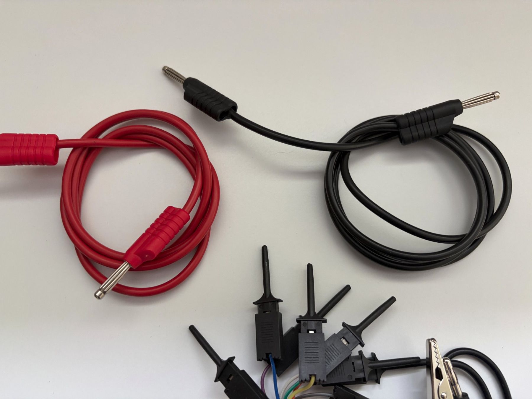 Kabel: Laborkabel, Messleitung, BNC, Krokodilklemmen – Gebraucht aus Langnau am Albis von Danig0 1