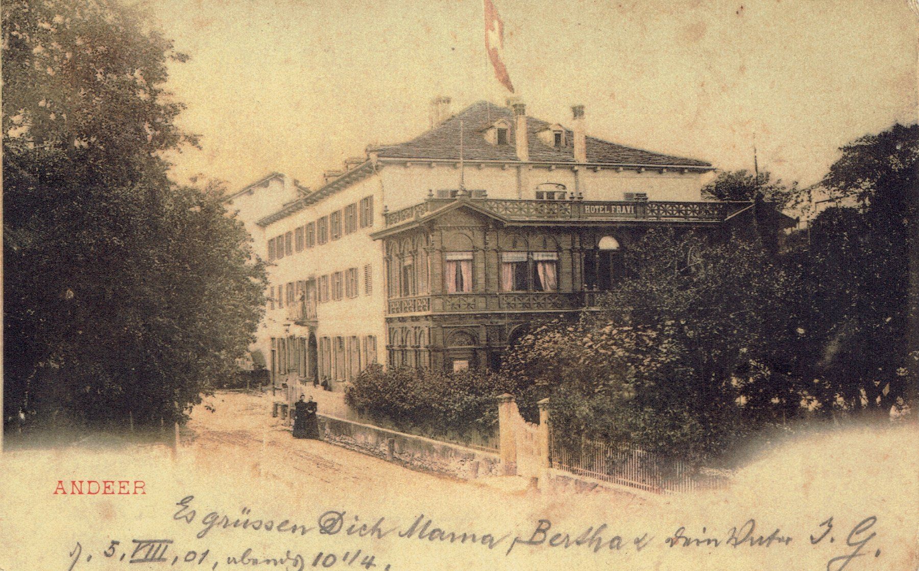 Cartes postales: Andeer GR, um 1900 – D'occasion à Otelfingen par Schmitte9