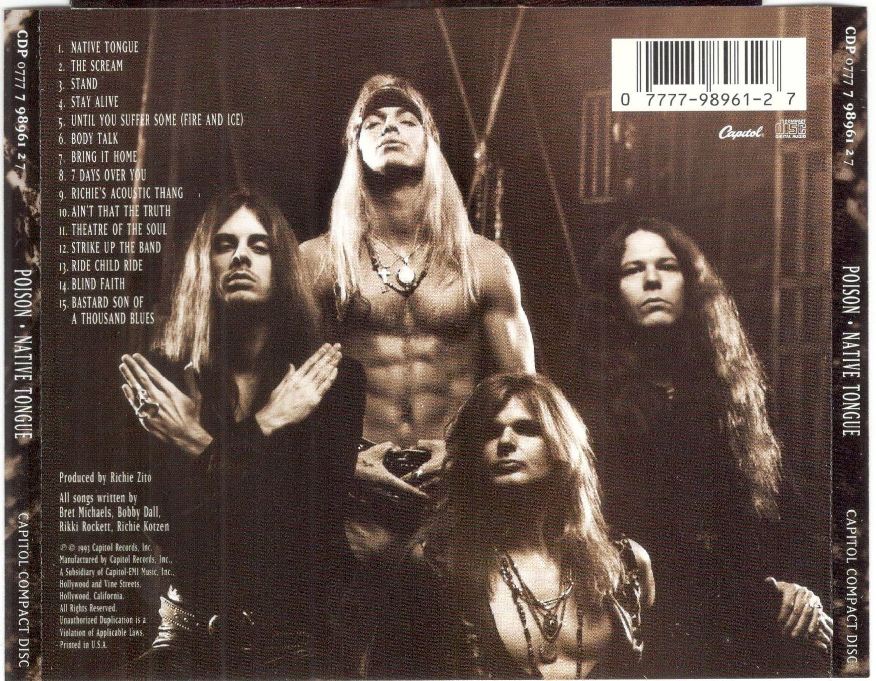 CD: Poison CD Native Tongue – Usato da St. Margarethen TG venduto da Smiley-Face 1