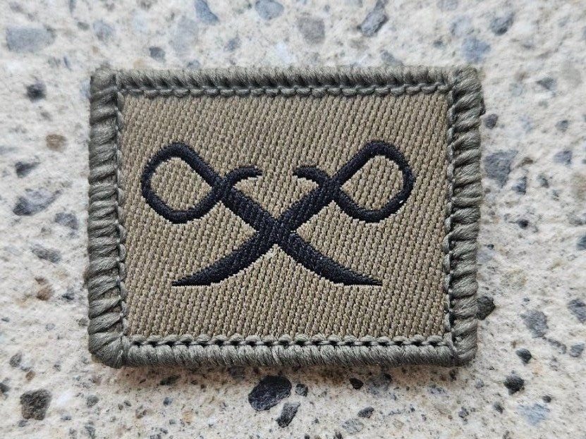 Schweizer Armee Placchette & Badge: *** Funktionsabzeichen  Aufklärer Klett *** – Nuovo e nell'imballaggio originale da Riedholz venduto da fr_sIruP