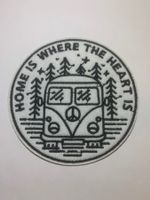 VW Bus T1 Badge, Patch, Bügelbild