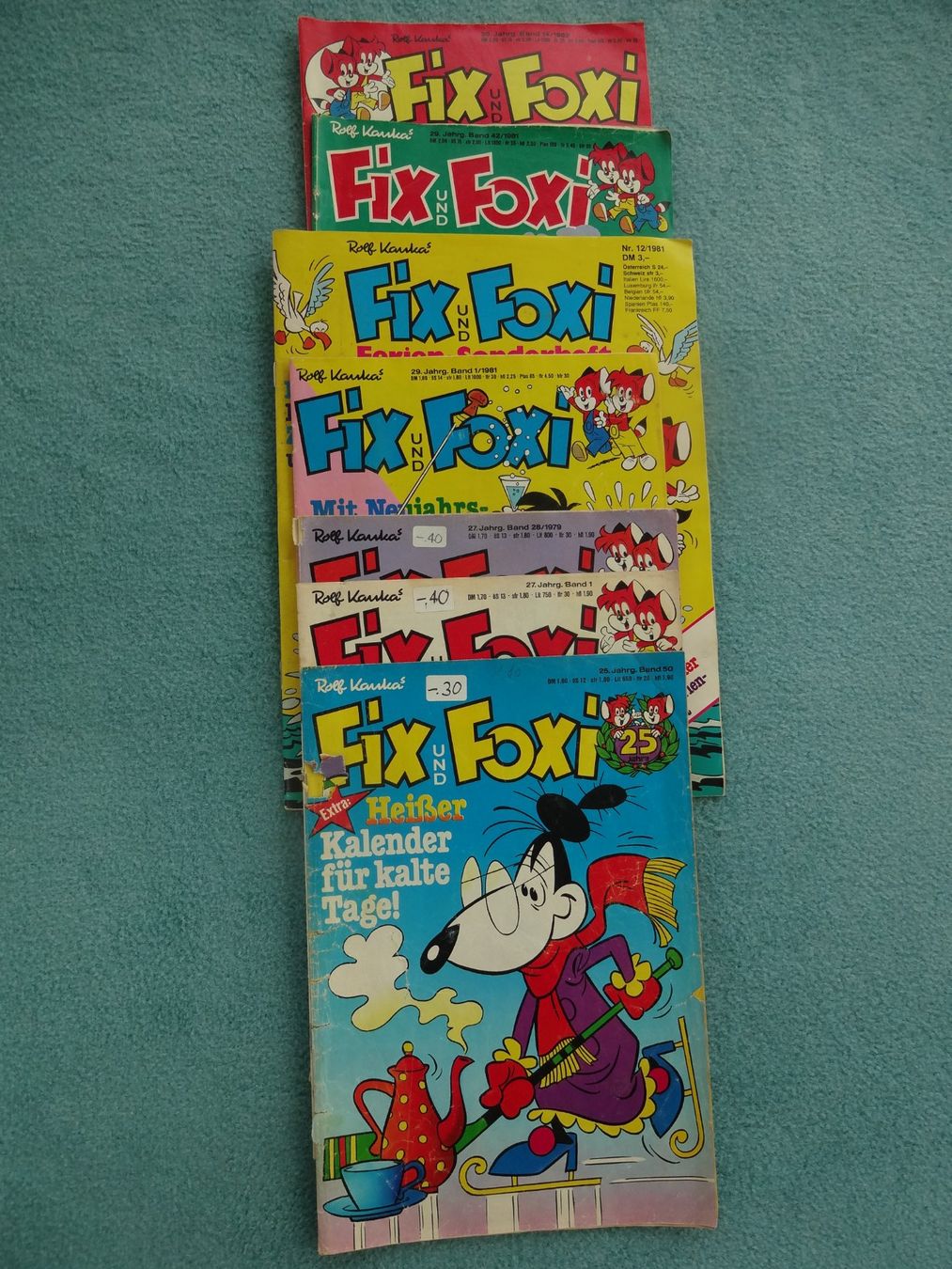 Comics: Fix und Foxi Hefte – Gebraucht aus Elsau von Weiher70