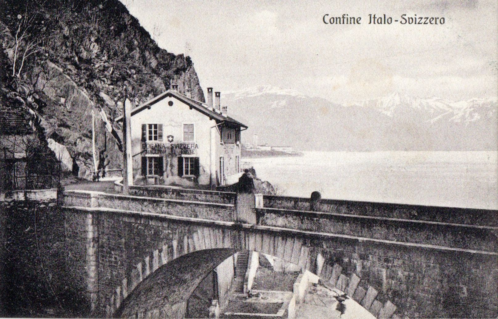 Ansichtskarten: Brissago - Confine Italo-Svizzero – Neu (gemäss Beschreibung) aus Melano von pisonsdro