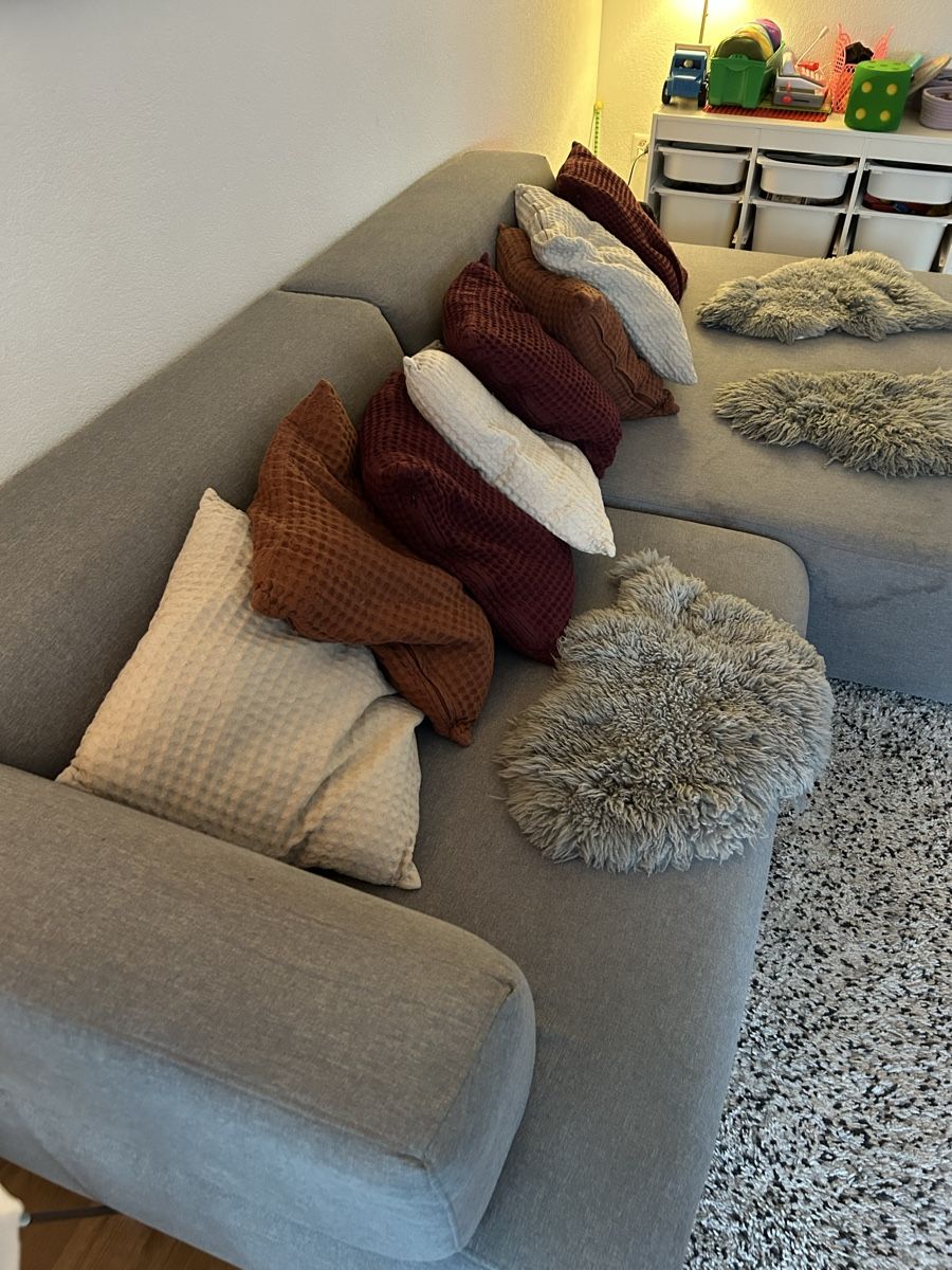 Sofas: Ecksofa grau, L-Form, gebraucht (GRATIS) – Gebraucht aus Burgdorf von RSchweizer80 4