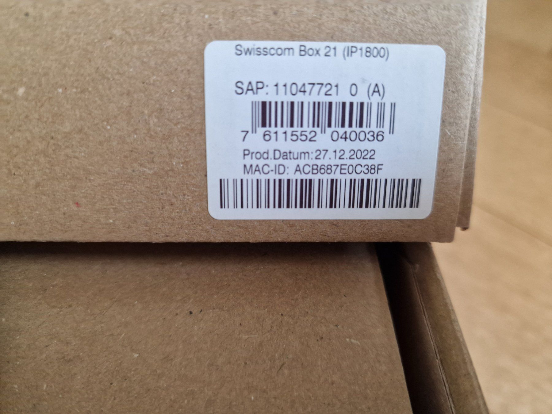 Swisscom Modems & Router: Swisscom Box 21 (IP1800) – Gebraucht aus Bern von dor_bps9 4