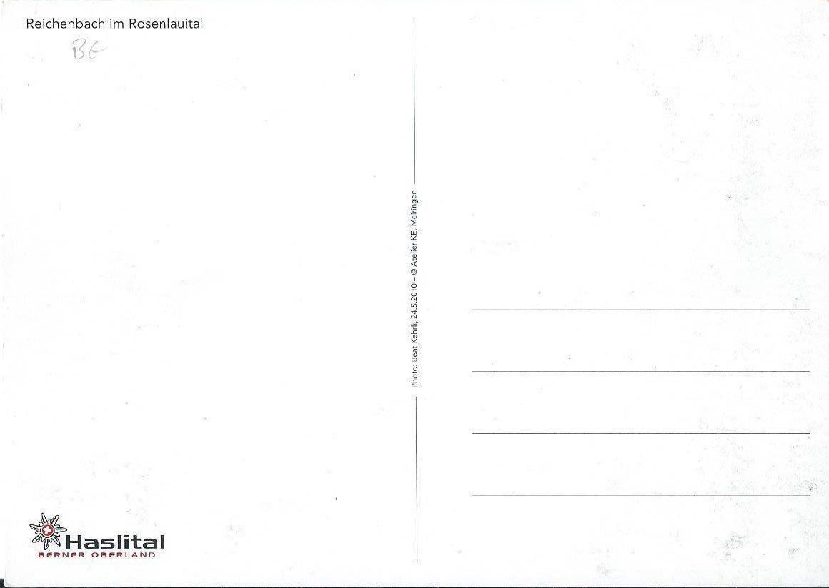 Ansichtskarten: Reichenbach im Rosenlauital BE – Neu (gemäss Beschreibung) aus Rothrist von Stranglehold 1