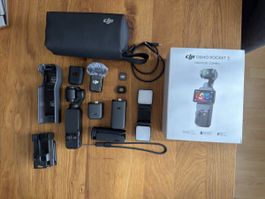 DJI Osmo Pocket 3 Creator Combo Kamera neuwertig 3x benutz 