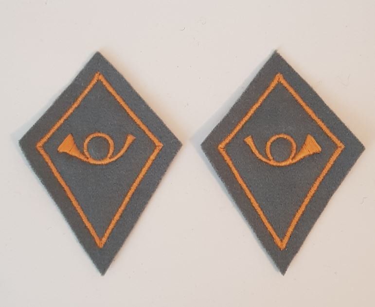 Schweizer Armee Patches: Kragenspiegel Feldpostsoldat – Neu (gemäss Beschreibung) aus Bern von Collins2