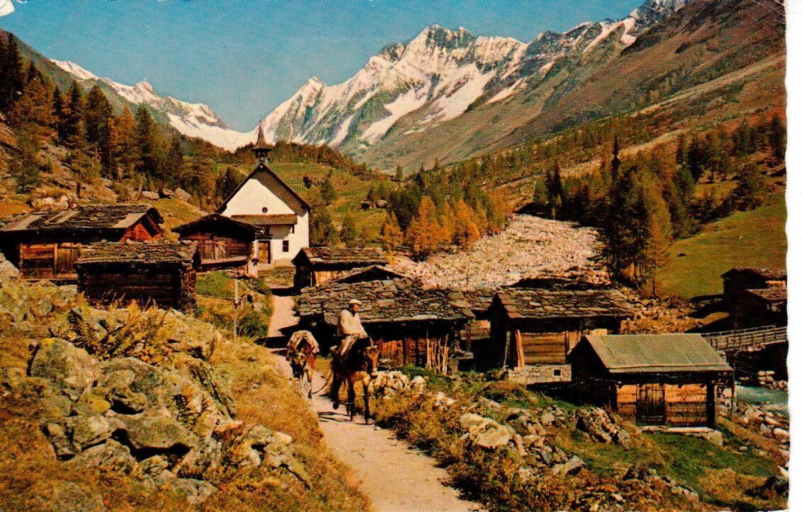 Cartes postales: Lötschental – D'occasion à Wolhusen par Curver9
