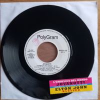 Jovanotti– L'Ombelico Del Mondo 7" RARE ITALIA JUKEBOX PRESS