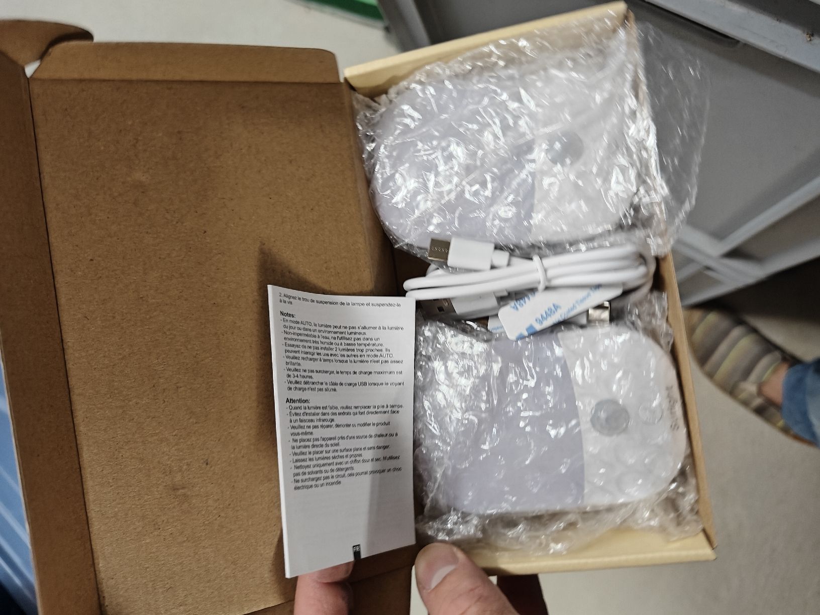 Lampade: 2x Nachtlicht mit USB C – Nuovo (secondo la descrizione) da Volketswil venduto da huzh 1