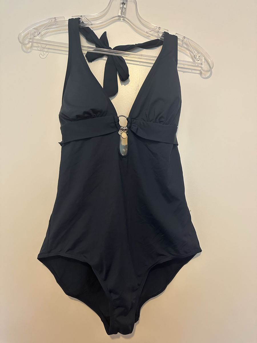 S.Oliver Badekleider & Bikinis: s.Oliver Badeanzug, Gr. 38 C/D, Marineblau – Gebraucht aus Uster von sus_s85n 3
