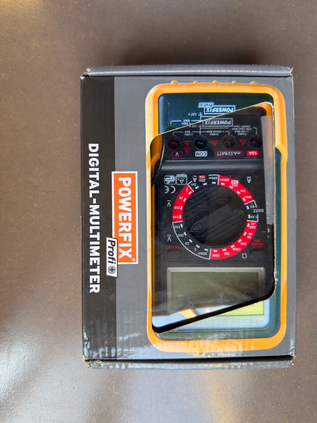 Misurare: POWERFIX Profi Digital-Multimeter mit Zubehör und Originalko – Usato da Luzern venduto da Elgordo7 2