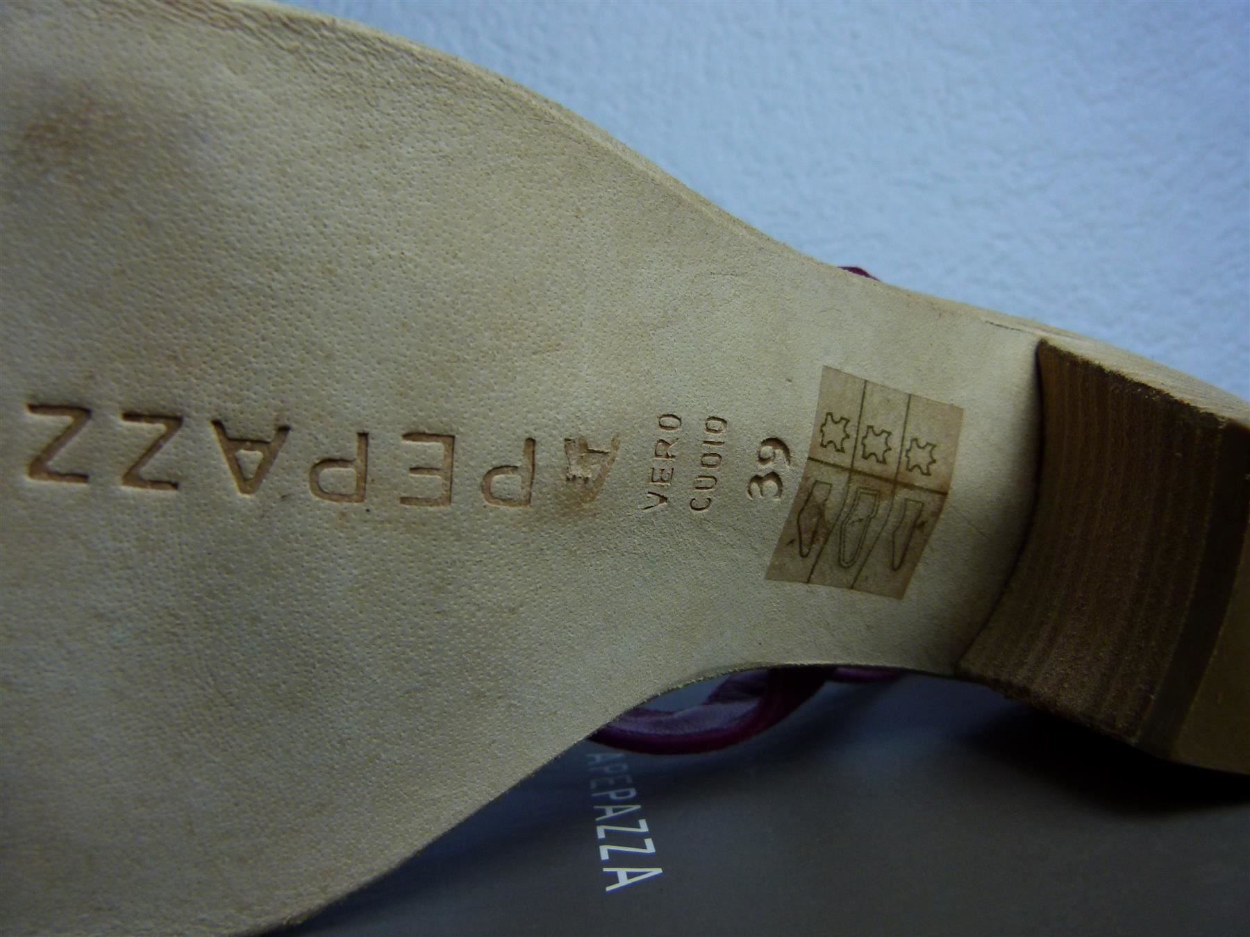 Damenschuhe: Apepazza Sandale Gr. 39 Lp; 218 – Neu und originalverpackt aus Uerkheim von Justi.y 7