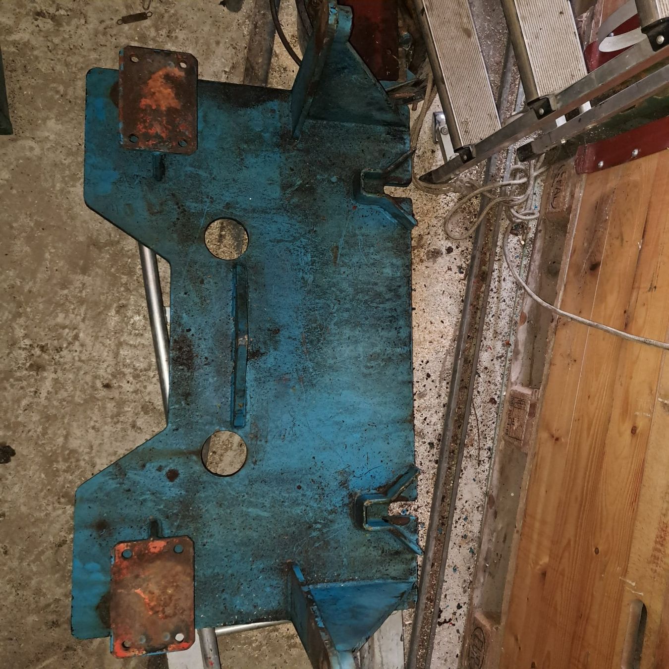 Tutti i ricambio: Pflugplatte von Saurer 2DM – Usato da Schüpfheim venduto da Mg6170 1