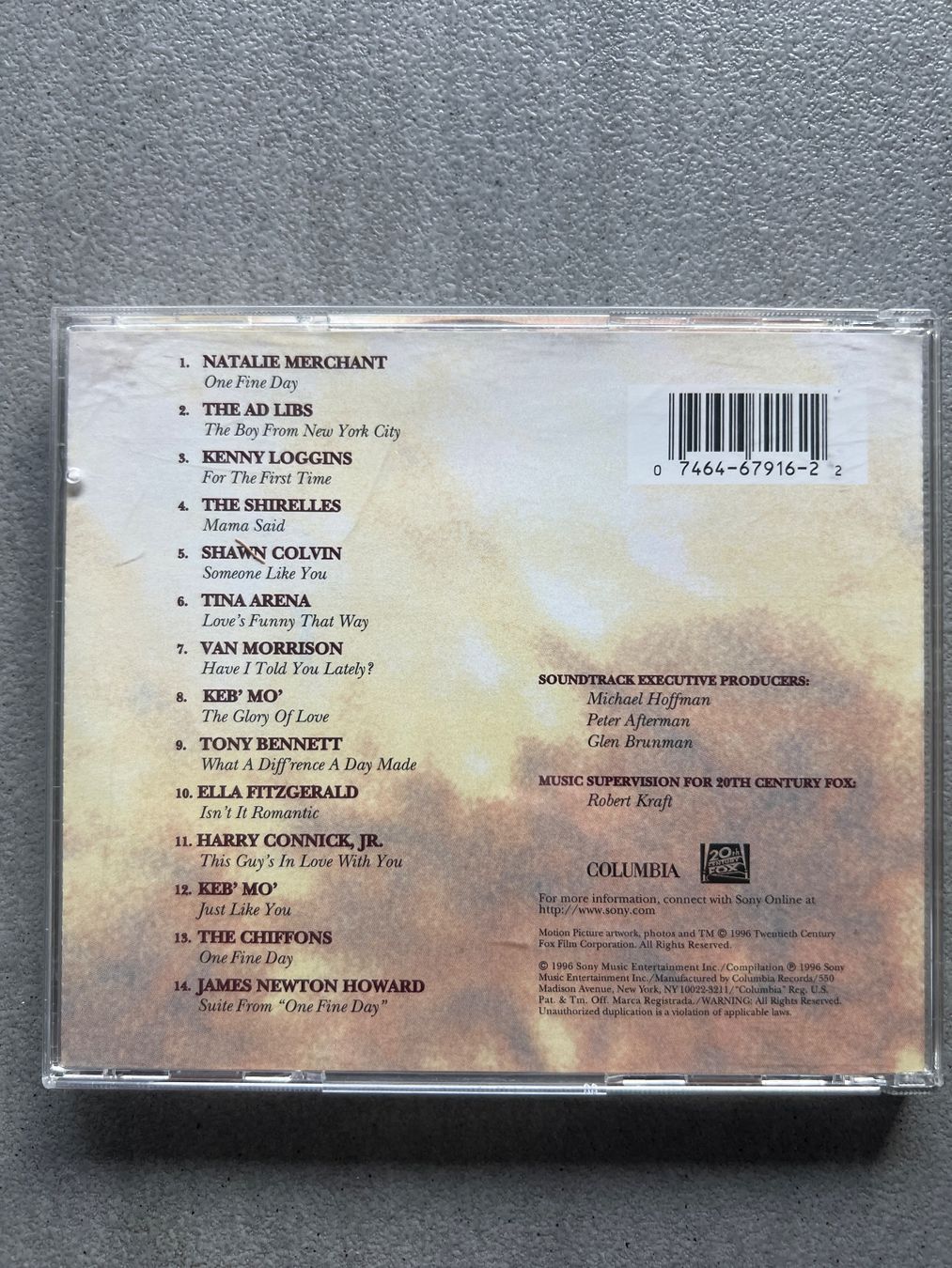 CDs: CD « One fine day » Soundtrack 👍 – D'occasion à Bouveret par Feelgoodtrading 1