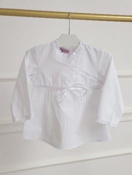 Camicie, Top & T-shirt: Mädchen Hemd Kragen mit Spitze Grösse 86 neuwertig – Nuovo e nell'imballaggio originale da Samedan venduto da dim_wd9v